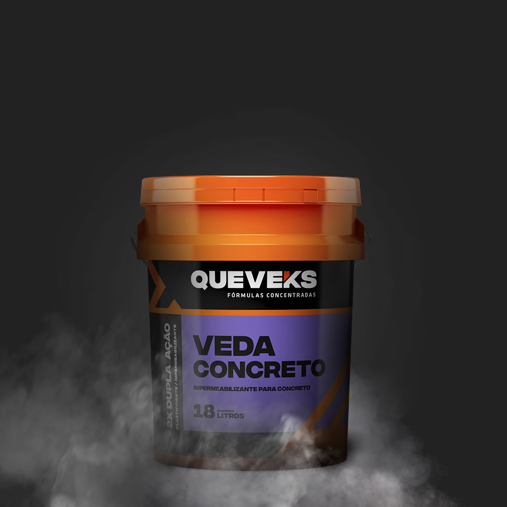 <strong>Concreto Impermeável </strong><br> e rendimento sem igual